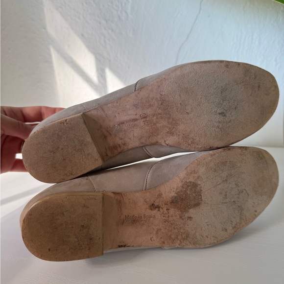 Coclico Elegant Taupe Suede Ankle Booties - Picture 9 of 10